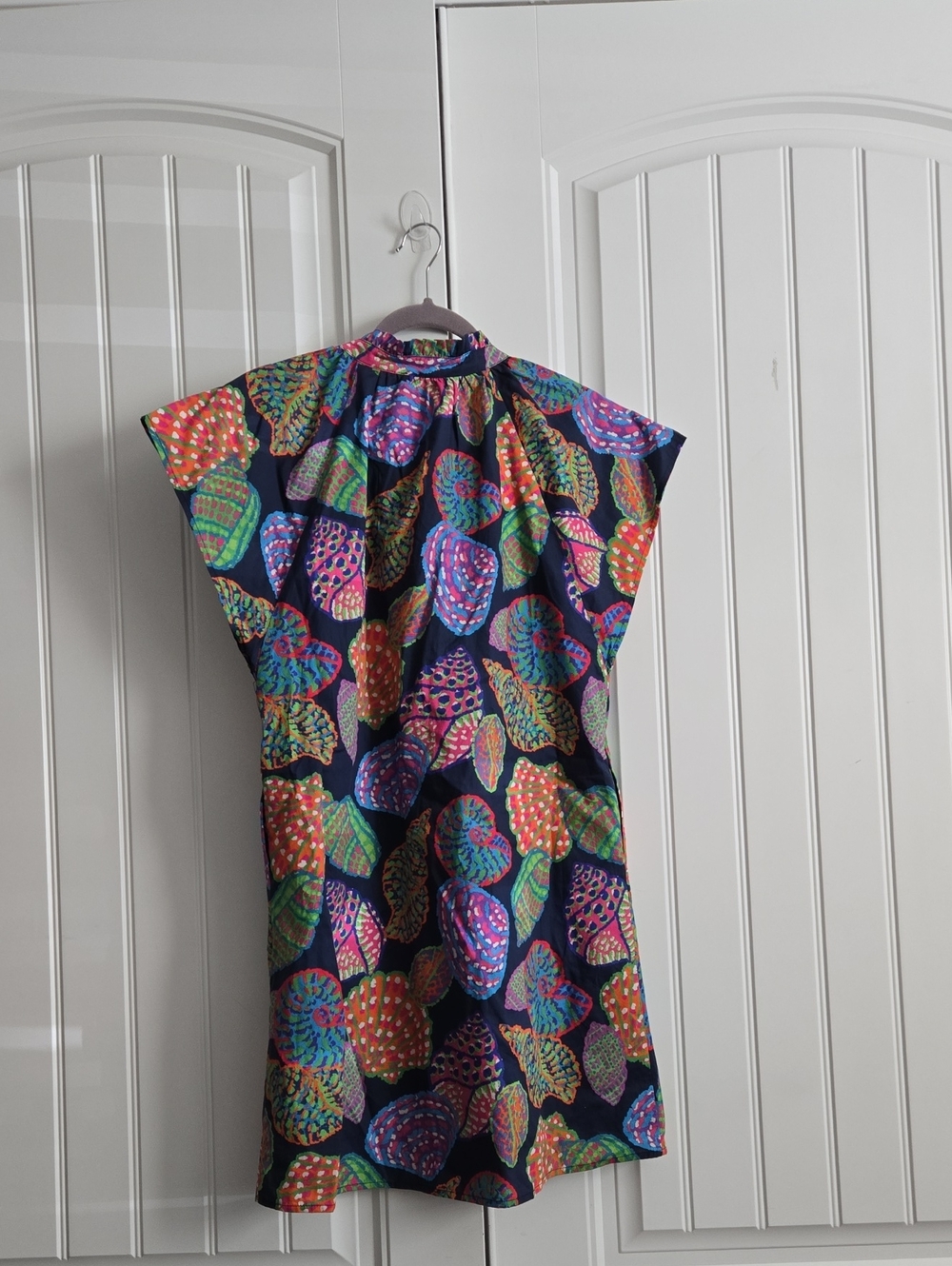 THML Multi Seashell Button Front Dress - Picture 8 of 11
